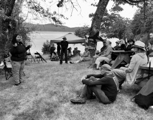 08 26 POD Aiyanna Bartleman, a WSÁNEĆ interpreter for Parks Canada, shared the origin story of the Orca